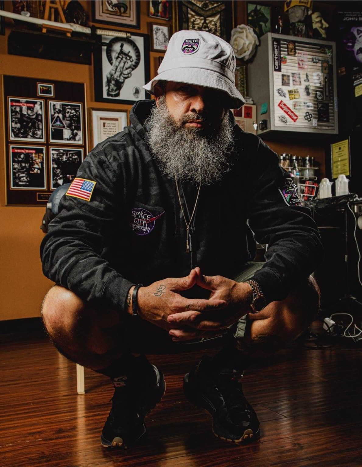 Artist at Artifacts Tattoo Gallery